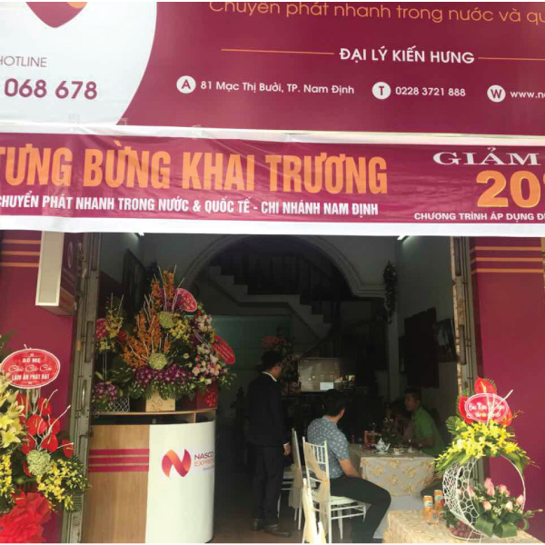 Khai trương văn phòng Nasco Express tại thành phố Nam Định