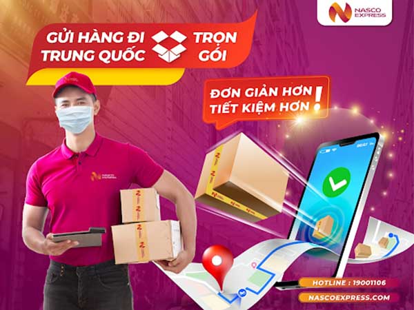 Dịch vụ gửi đồ từ Trung Quốc - Việt Nam khứ hồi - Nasco  Express