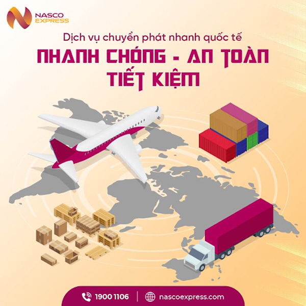 Vận chuyển hàng thiết bị điện tử nhanh chóng với Nasco Express