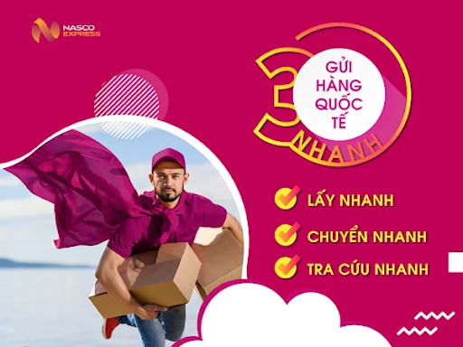 Nasco Express - Đơn vị vận chuyển hàng hóa tối ưu thời gian và chi phi