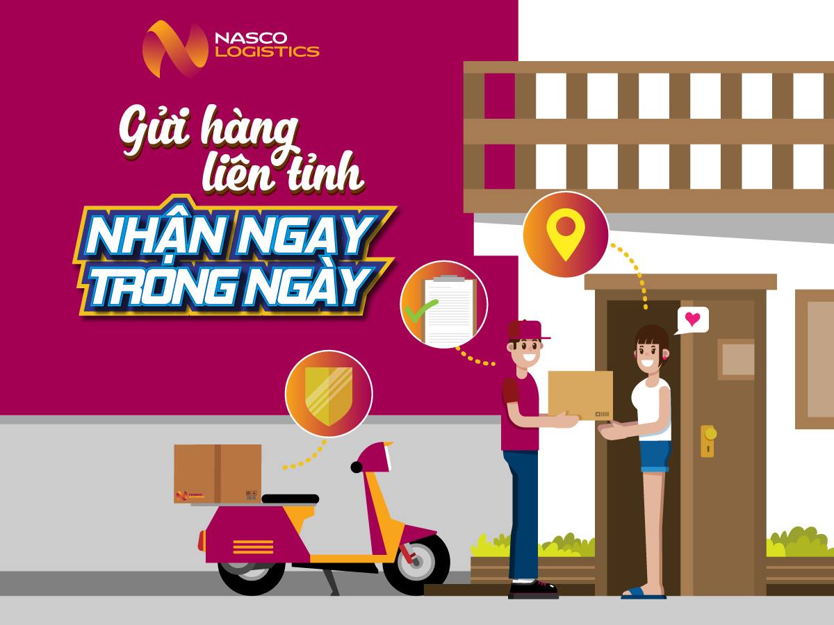 Dịch vụ vận chuyển hàng hóa hỏa tốc liên tỉnh Nasco Express
