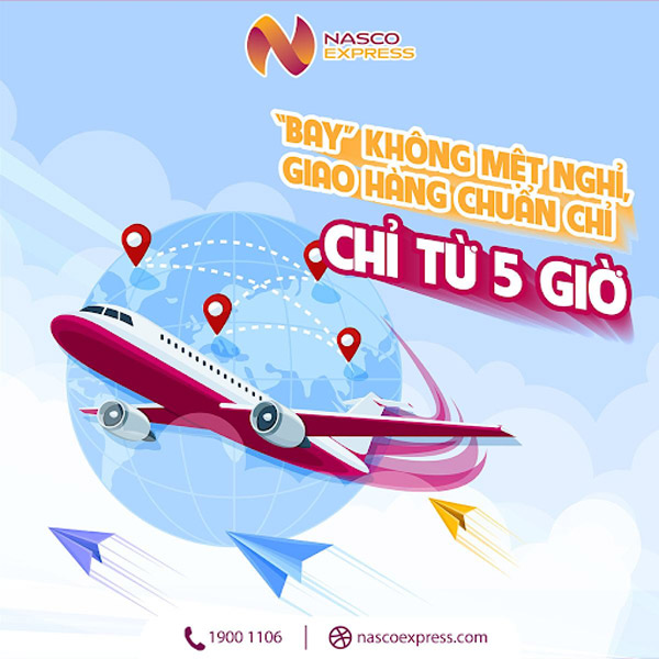 Vận chuyển hàng hóa nhanh chóng cùng dịch vụ của Nasco Express