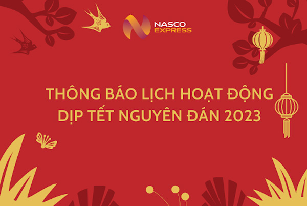 Thông báo lịch hoạt động dịp tết nguyên đán 2023