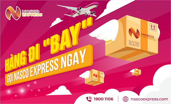 Nasco Express - Đơn vị vận chuyển hàng đông lạnh bằng máy bay tiết kiệm chi phí