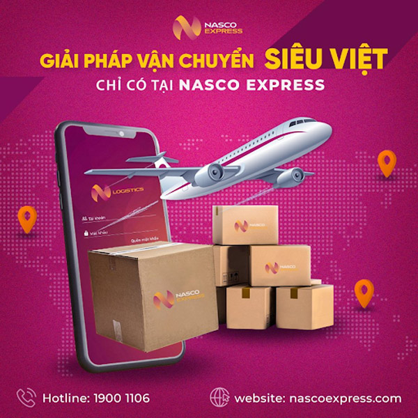 Nasco Express cung cấp giải pháp giao hàng nhanh chóng với cước phí hấp dẫn