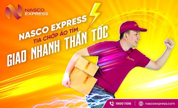 Nasco Express cam kết vận chuyển đến tay người nhận trong thời gian sớm nhất