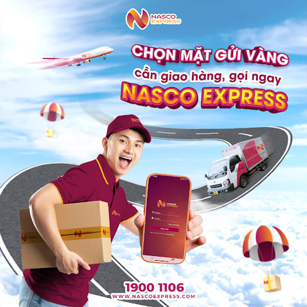 Hệ thống checking thuận tiện mọi lúc mọi nơi của Nasco Express