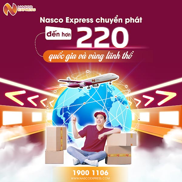 Vận chuyển hàng hóa quốc tế nhanh chóng, uy tín tại Nasco Express