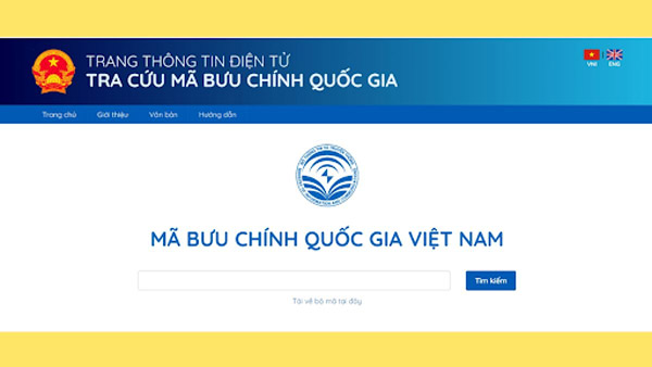 Tra cứu mã bưu chính Hà Nội qua website