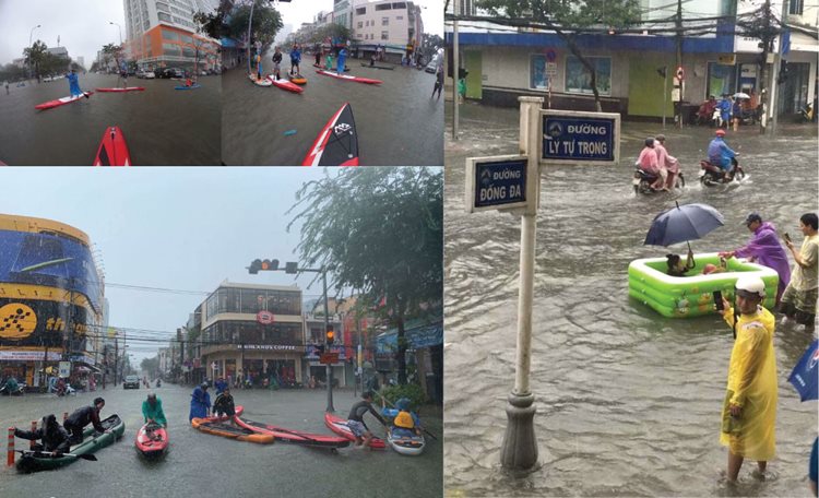 Thông báo giao hàng chậm tại Đà Nẫng do mưa bão lớn