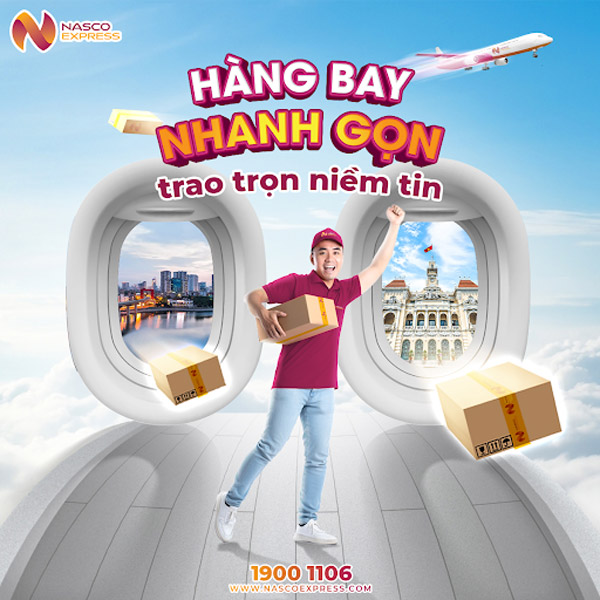 Giao hàng hỏa tốc đảm bảo nhanh chóng, an toàn tại Nasco Express
