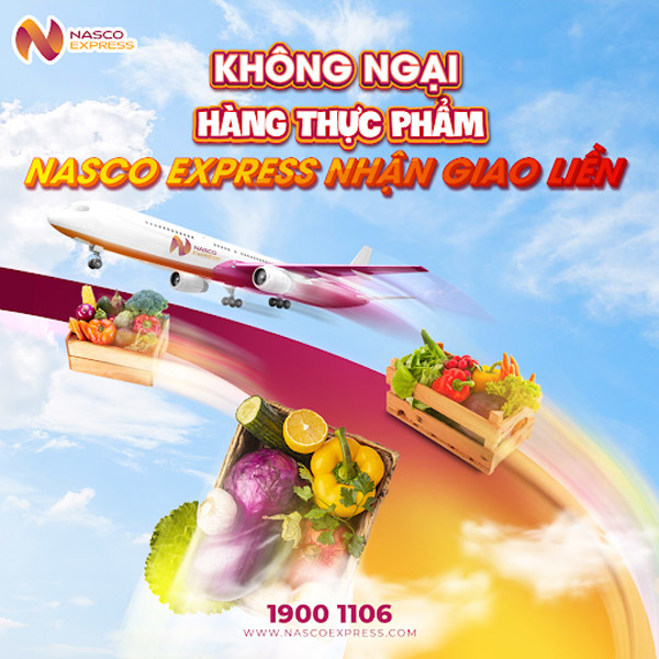 Quy trình gửi thực phẩm đi Đức tại Nasco Express