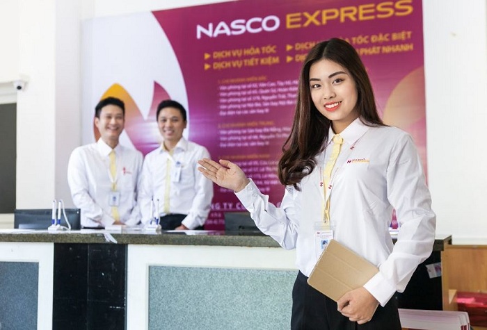 Nasco Express chuyển phát nhanh đến tại địa chỉ