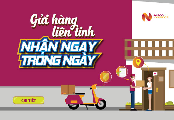 Dịch vụ gửi hàng hỏa tốc liên tỉnh Nasco Express