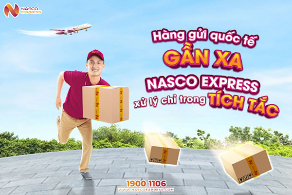 Nasco Express - đơn vị chuyển phát nhanh quốc tế uy tín, chuyên nghiệp