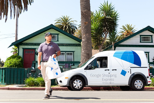 Dịch vụ giao hàng trong ngày Google Shopping Express