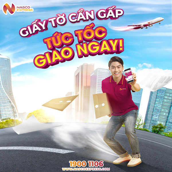 Gửi hỏa tốc giấy tờ đến tay người nhận vô cùng nhanh chóng