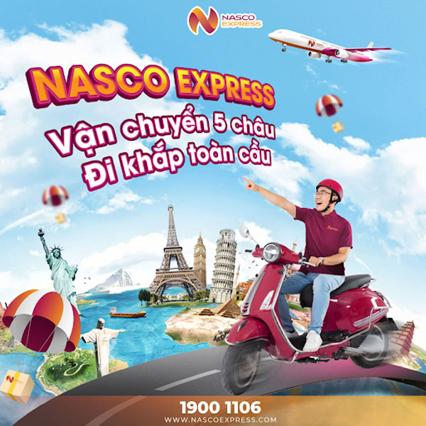 Nasco Express là đơn vị vận chuyển quần áo đi quốc tế uy tín