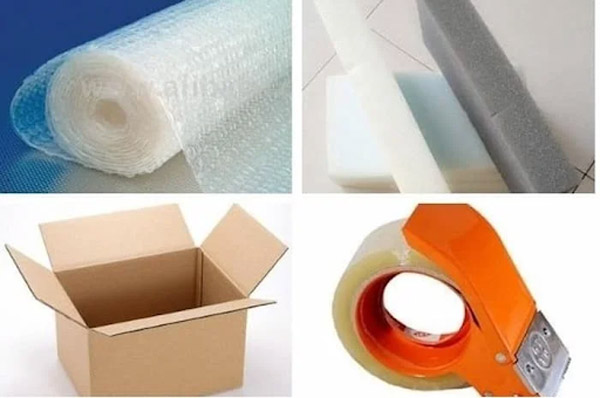 Một số vật liệu cần thiết khi đóng gói
