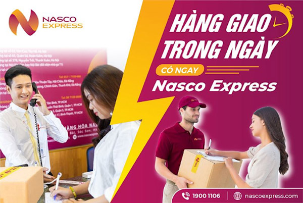 Giao hàng Hà Nội - Thanh Hóa hỏa tốc tại Nasco Express