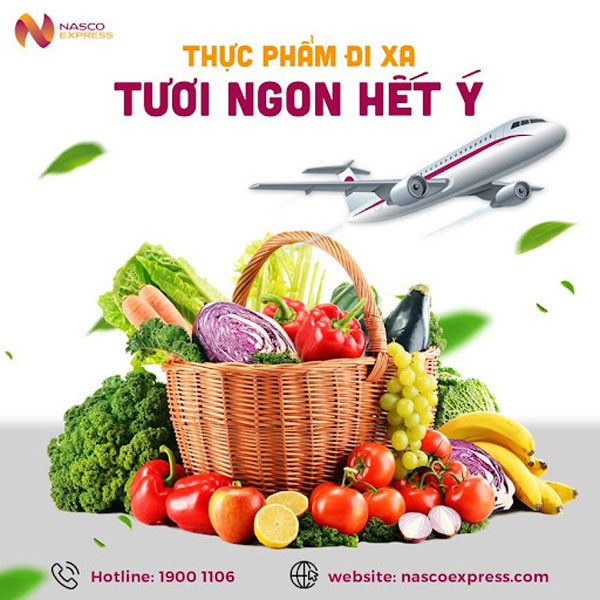 Thời gian giao hàng nhanh chóng giúp đảm bảo chất lượng thực phẩm tươi sống