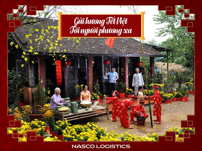 Dịch vụ vận chuyển quà Tết quốc tế 2018